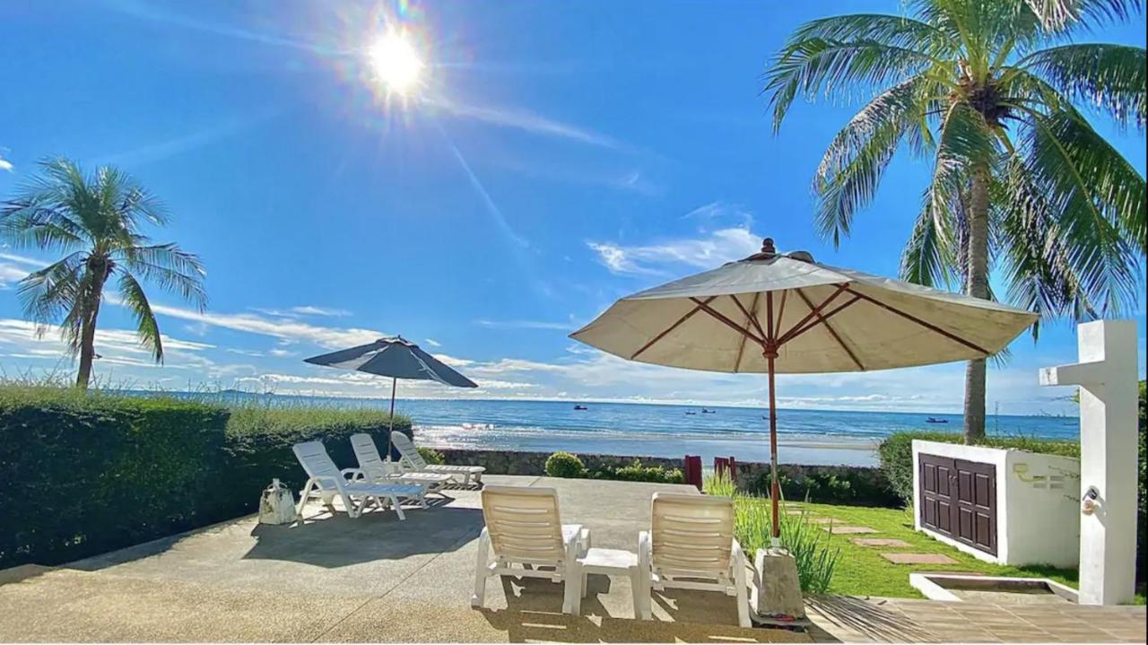 Absolute Beachfront Villa Ban Huai Yang Buitenkant foto