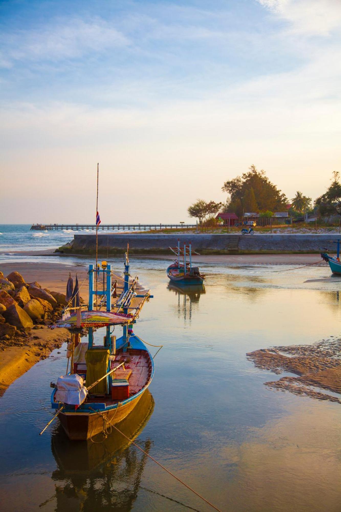 Absolute Beachfront Villa Ban Huai Yang Buitenkant foto