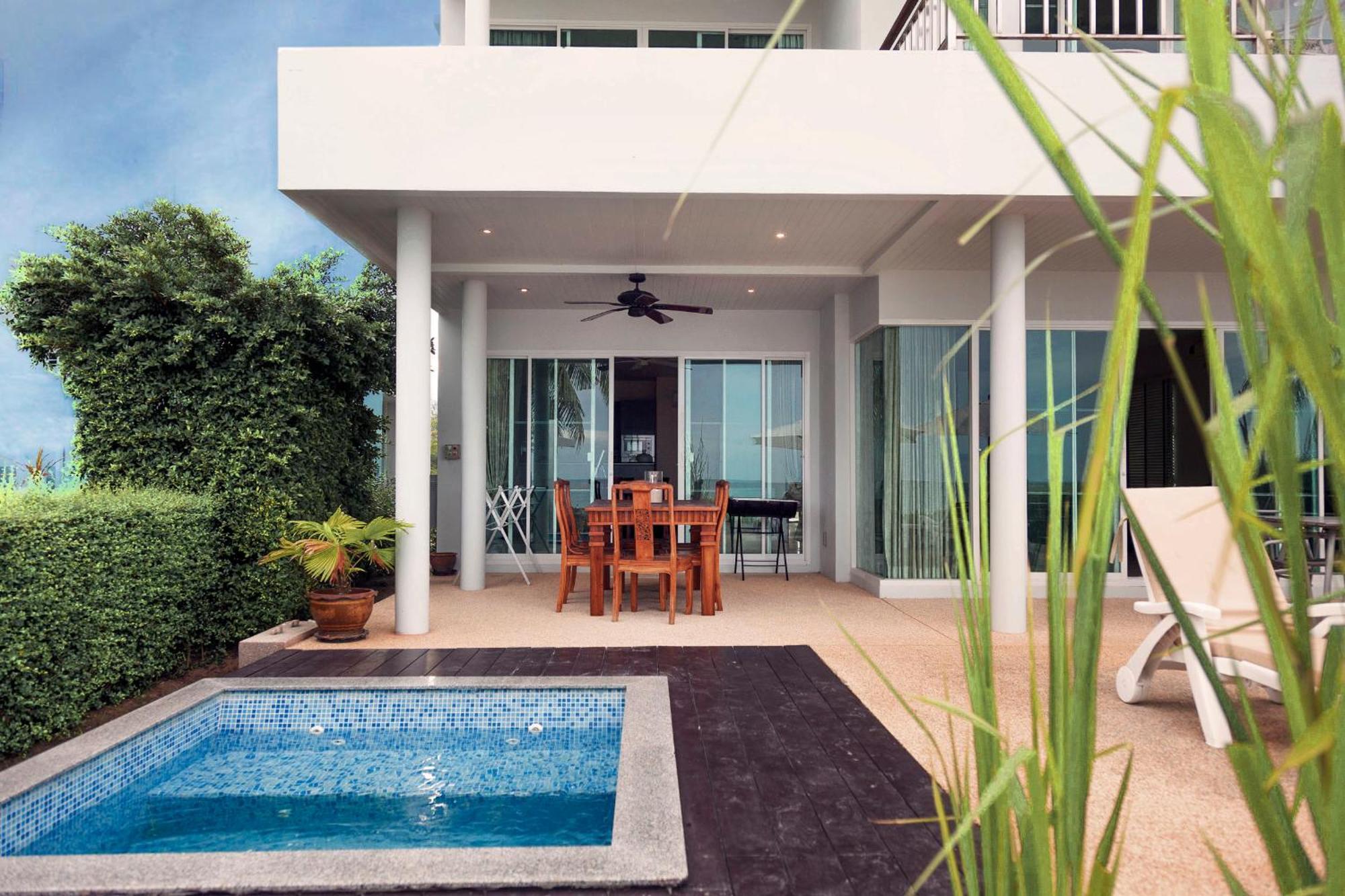 Absolute Beachfront Villa Ban Huai Yang Buitenkant foto