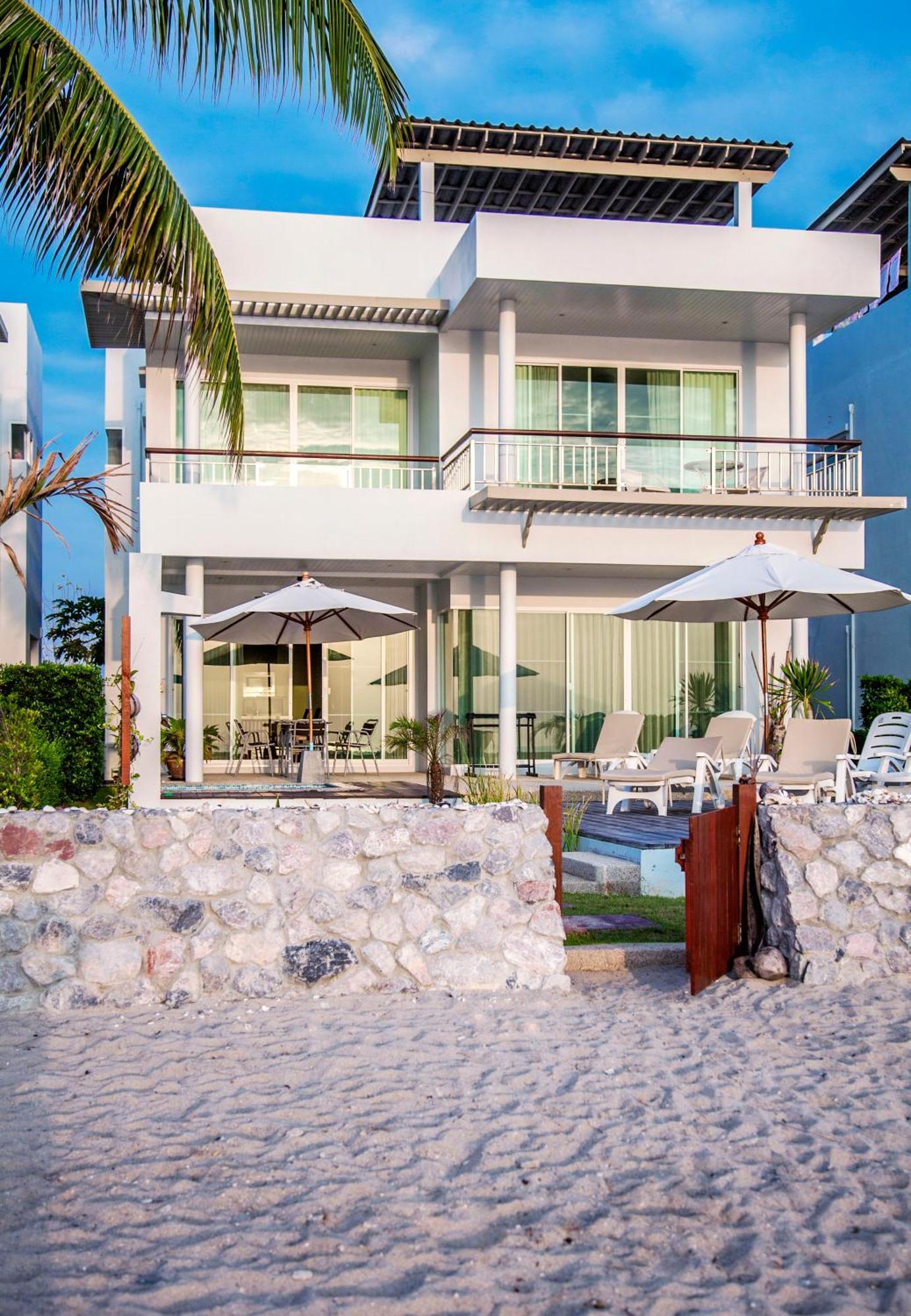 Absolute Beachfront Villa Ban Huai Yang Buitenkant foto